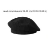 béret tricoté mohair décontracté, couleur unie, chapeau de peintre en laine harajuku, casquette octogonale tricotée chaude coréenne, streetwear