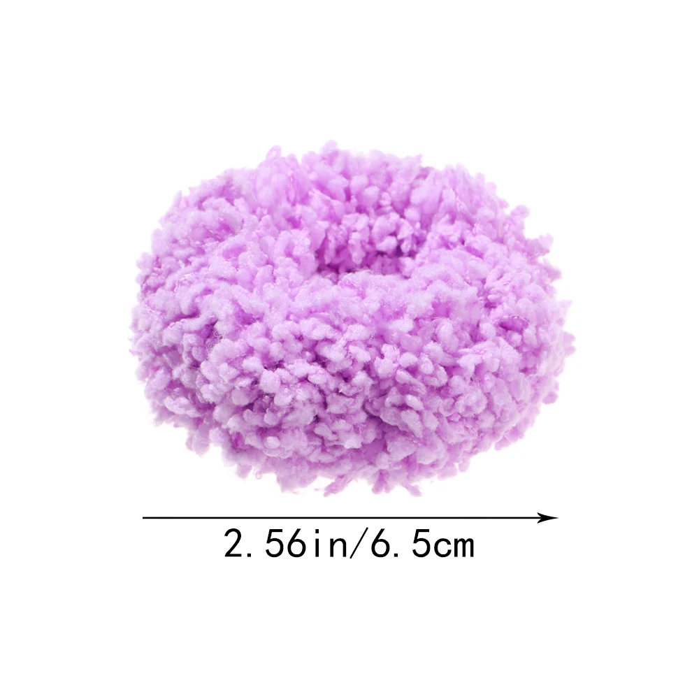 bandeau élastique pour queue de cheval en peluche pour filles, chouchous, accessoires pour cheveux, vêtements de sauna bandeau élastique pour queue de cheval en peluche pour filles, chouchous, accessoires pour cheveux, vêtements de sauna