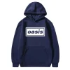 rock band o oasis logo sweat à capuche imprimé 2025 automne hiver nouveau chaud seling hommes femmes hip hop mode pull sweat à capuche décontracté
