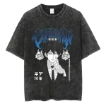 Japonais Anime Vintage lavé nouveauté hommes vêtements t-shirt Homme graphique T-Shirts hommes t-shirt pour hommes Ropa Hombre 62954
