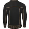 cardigan ouvert confortable pour hommes, tricot décontracté avec fausse poche, pull à la mode, automne hiver