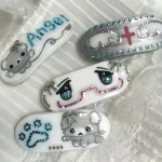 Pinces à cheveux Vintage Emo, mode coréenne, Harajuku Y2k, poupée Kawaii esthétique, accessoires pour cheveux de fille, épingle à cheveux de Style coréen pour filles Pinces à cheveux Vintage Emo, mode coréenne, Harajuku Y2k, poupée Kawaii esthétique, accessoires pour cheveux de fille, épingle à cheveux de Style coréen pour filles