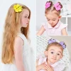 ensembles de pinces à cheveux avec nœud de couleur aléatoire, 40 pièces, pinces à cheveux simples de vacances, accessoires pour cheveux pour bébés filles
