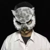 masque d'animal de hibou, masque d'oiseau de mascarade pour hommes et femmes, accessoires de fête de carnaval cosplay, masque de déguisement, accessoire de costume