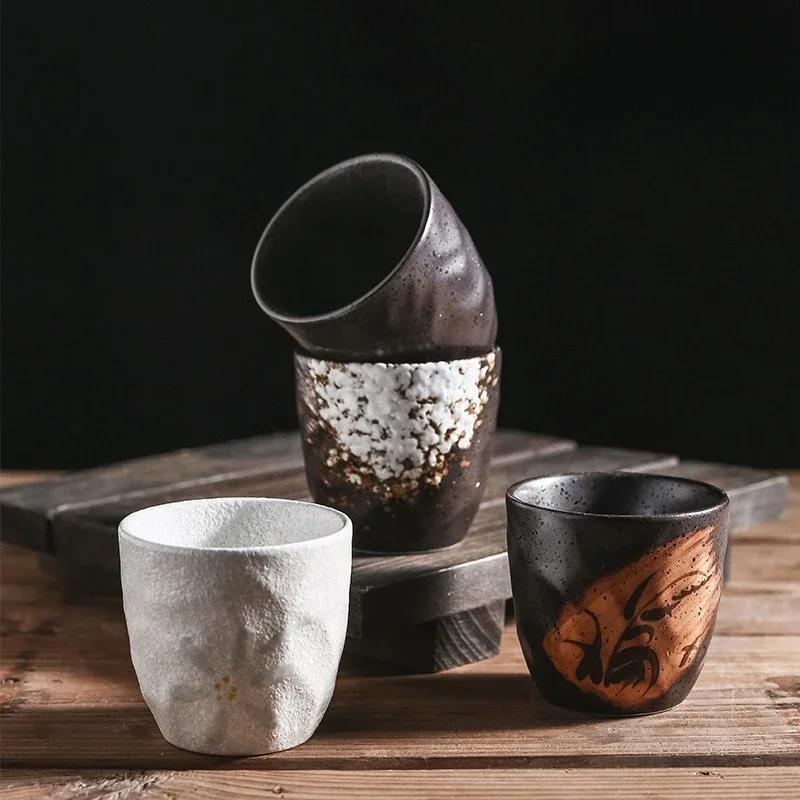 tasse à thé rétro en céramique japonaise, zone estay francs, café matcha, tasse décontractée tasse à thé rétro en céramique japonaise, zone estay francs, café matcha, tasse décontractée