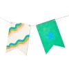drapeau queue de poisson en bois, produits semi finis, peinture, signes d'écriture, artisanat en bois, bricolage, décoration créative pour fête d'anniversaire et de mariage
