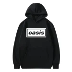 Rock Band O-Oasis Logo sweat à capuche imprimé 2025 automne hiver nouveau chaud-seling hommes femmes Hip-hop mode pull sweat à capuche décontracté