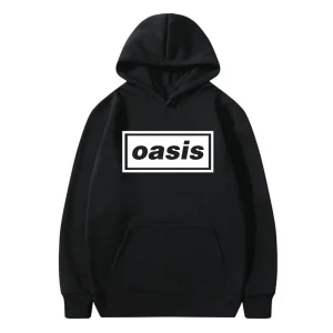 Rock Band O-Oasis Logo sweat à capuche imprimé 2025 automne hiver nouveau chaud-seling hommes femmes Hip-hop mode pull sweat à capuche décontracté Rock Band O-Oasis Logo sweat à capuche imprimé 2025 automne hiver nouveau chaud-seling hommes femmes Hip-hop mode pull sweat à capuche décontracté