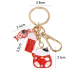 Mignon Unique sac pendentif chat chanceux enfants décoration Style japonais pendentif carpe Streamer femmes porte-clés voiture porte-clés Mignon Unique sac pendentif chat chanceux enfants décoration Style japonais pendentif carpe Streamer femmes porte-clés voiture porte-clés