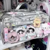 pochettes transparentes pour poupée, itabags japonais, multi poches, uniformes jk, sacs à bandoulière de grande capacité, sacs d'étudiant harajuku, cadeaux pour filles
