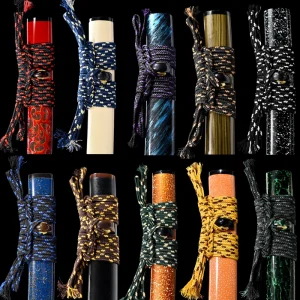 Katana – cordon tissé à la main en soie Sageo, pour épée de samouraï japonais, gaine Saya, corde de fourreau, choix de plusieurs couleurs Katana – cordon tissé à la main en soie Sageo, pour épée de samouraï japonais, gaine Saya, corde de fourreau, choix de plusieurs couleurs