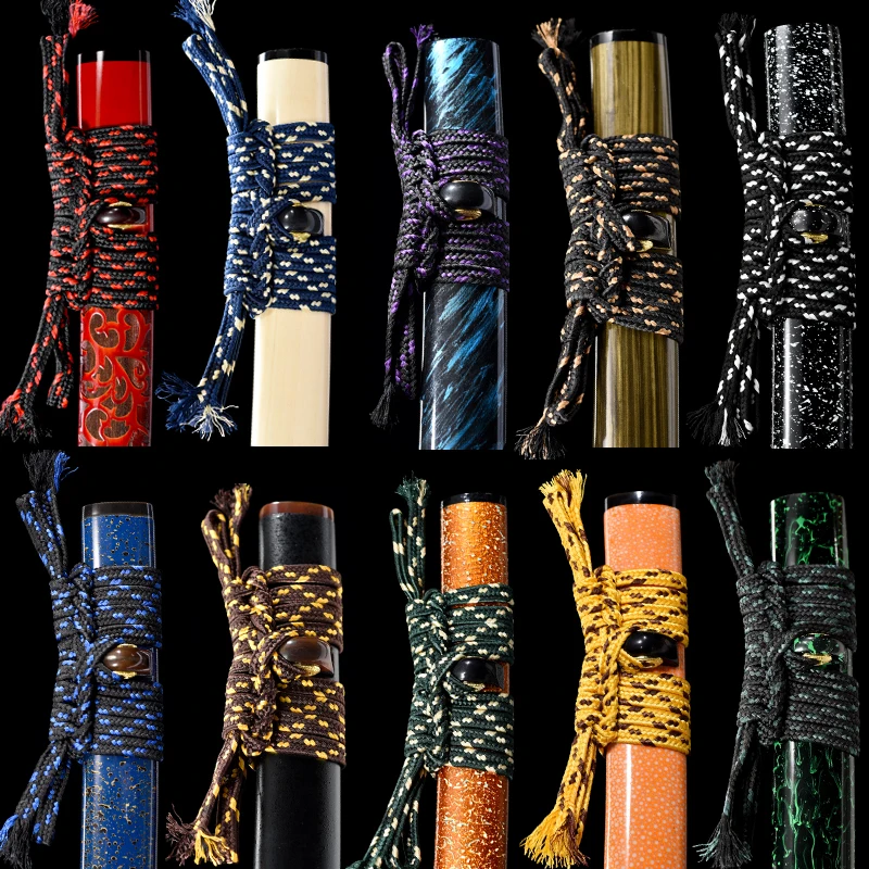 Katana – cordon tissé à la main en soie Sageo, pour épée de samouraï japonais, gaine Saya, corde de fourreau, choix de plusieurs couleurs Katana – cordon tissé à la main en soie Sageo, pour épée de samouraï japonais, gaine Saya, corde de fourreau, choix de plusieurs couleurs