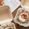 papier d'emballage en papier huilé pour pain, sandwich, hamburger, frites, papier ciré de qualité alimentaire, outil de cuisson de cuisine, décor d'emballage, 100 pièces