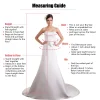 robes de mariée en satin pour femmes, sexy, sans manches, princesse, robes de mariée de bal, fête, instagramдебное, personnalisées, 2025