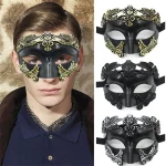 Masques pour hommes, mascarade d’ancien guerrier greco-roman, accessoires de Costume de Cosplay pour fête d’halloween, demi-masque Sexy, accessoires Masques pour hommes, mascarade d’ancien guerrier greco-roman, accessoires de Costume de Cosplay pour fête d’halloween, demi-masque Sexy, accessoires