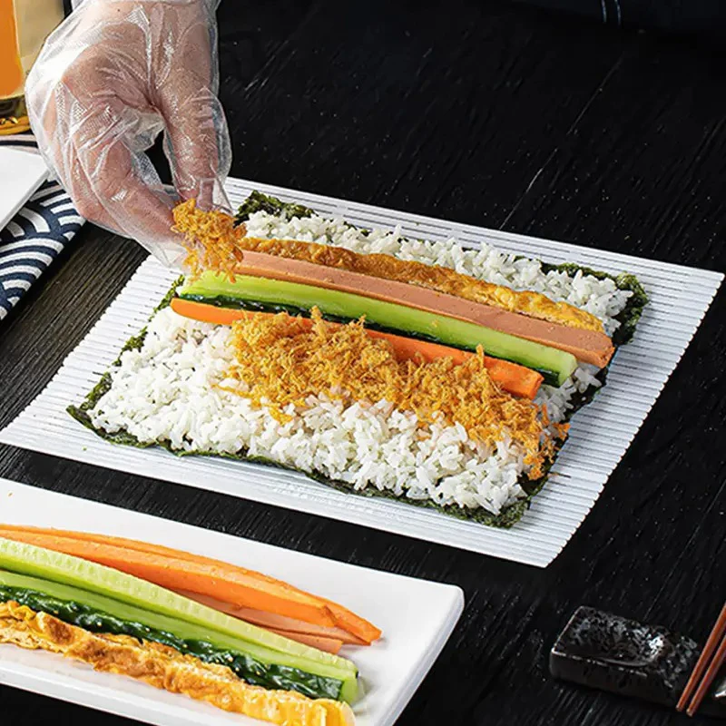 bricolage silicone sushi rouleau tapis lavable réutilisable japonais sushi rouleau moule tapis bricolage alimentaire roulement riz fabricant de roulement gâteau rouleau pad bricolage silicone sushi rouleau tapis lavable réutilisable japonais sushi rouleau moule tapis bricolage alimentaire roulement riz fabricant de roulement gâteau rouleau pad