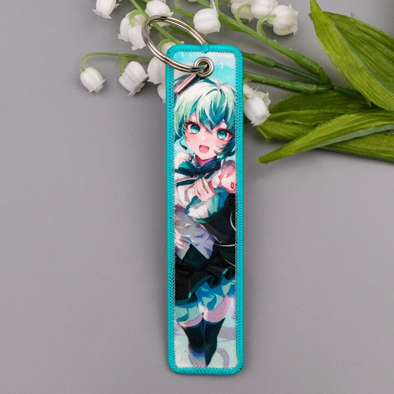 hatsune miku porte clés anime brodé porte clés motos voitures sac à dos porte clés décoration bijoux accessoires enfants cadeaux hatsune miku porte clés anime brodé porte clés motos voitures sac à dos porte clés décoration bijoux accessoires enfants cadeaux