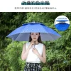 chapeau parapluie de pêche, casquette de pluie, mains libres, couvre chef anti uv, imperméable, pour la pêche, le jardinage, le golf, l'extérieur