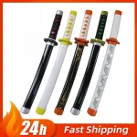 Couteau Demon Slayer Katana 42cm, modèles d&rsquo;armes, épée de samouraï, accessoires de Cosplay, Kamado Tanjirou, Collection périphérique d&rsquo;anime, jouets cadeaux