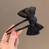 ensemble de pinces à cheveux chic en forme de u avec nœud de style coréen, barrettes updo élégantes pour femmes, accessoires pour cheveux à usage quotidien, embellissements