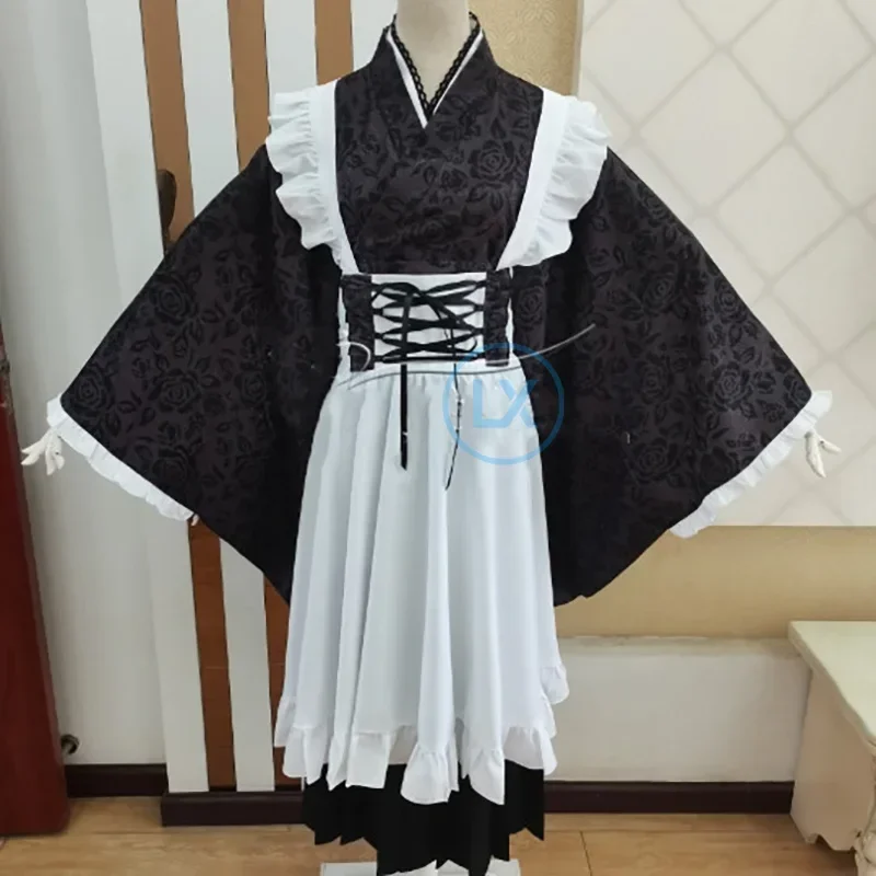 Costume de Cosplay de Dessin Animé Kitagawa Marin, Kimono Élégant de Femme de Chambre, Vêtements de Jeu sur Mesure pour ixd’Activité Costume de Cosplay de Dessin Animé Kitagawa Marin, Kimono Élégant de Femme de Chambre, Vêtements de Jeu sur Mesure pour ixd’Activité