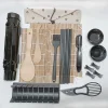 ensemble de fabrication de sushi, moule à sushi, kit de rouleaux bazooka, tapis en bambou pour rouler la viande et les légumes, outils de cuisine, gadgets, accessoires n3