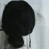 Épingle à cheveux en bois de style chinois vintage, baguettes hanfu faites à la main, épingle à cheveux rétro, vêtements de sauna, accessoires pour cheveux, mode