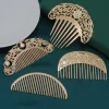 Épingle à cheveux chinoise rétro, peigne à cheveux, plat hanfu, ornement de cheveux, peigne à cheveux creux sculpté, accessoires pour cheveux exquis, cadeaux
