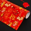 papier d'emballage de cadeaux de noël, paquet de décoration de noël, accessoires d'emballage artistique du nouvel an, fournitures cadeaux diy