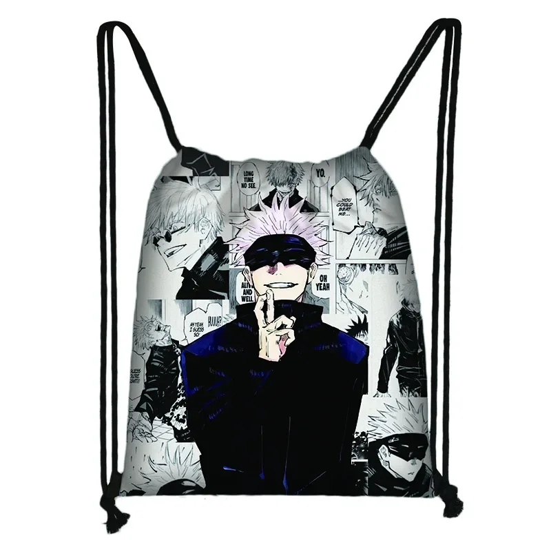 sac de rangement de voyage pour femme, anime japonais jujutsu kaimmense yuji itadori, proximité wstring, porte chaussures, adolescent, cadeau sac de rangement de voyage pour femme, anime japonais jujutsu kaimmense yuji itadori, proximité wstring, porte chaussures, adolescent, cadeau