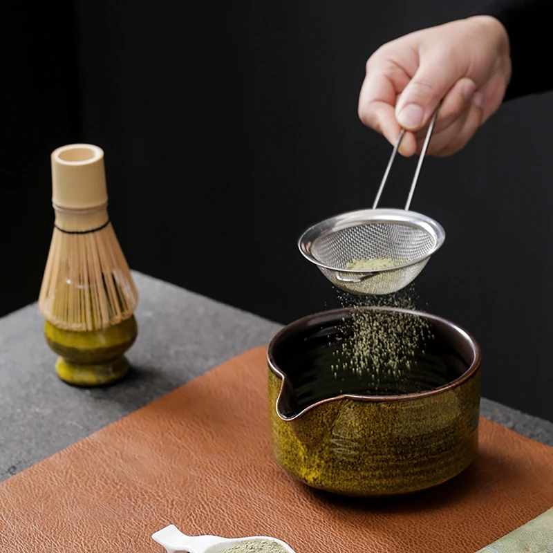 ensemble matcha japonais, fouet en bambou sûr, cuillère à café, service à thé, magasin de boissons d'intérieur, outils de fabrication de thé, accessoires, 4/6/7 pièces ensemble matcha japonais, fouet en bambou sûr, cuillère à café, service à thé, magasin de boissons d'intérieur, outils de fabrication de thé, accessoires, 4/6/7 pièces