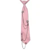 japonais punk tie étudiant uniforme vintage étoile chaîne pré attachée pour femmes