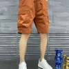 vêtements de travail fins et décontractés pour hommes japonais, cinq points, amples, polyvalents, pantalons de sport mi sports, été