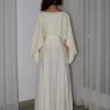 oisslec robe de soirée longue à volants pour femme, tenue de bal, dubaï, arabie saoudite