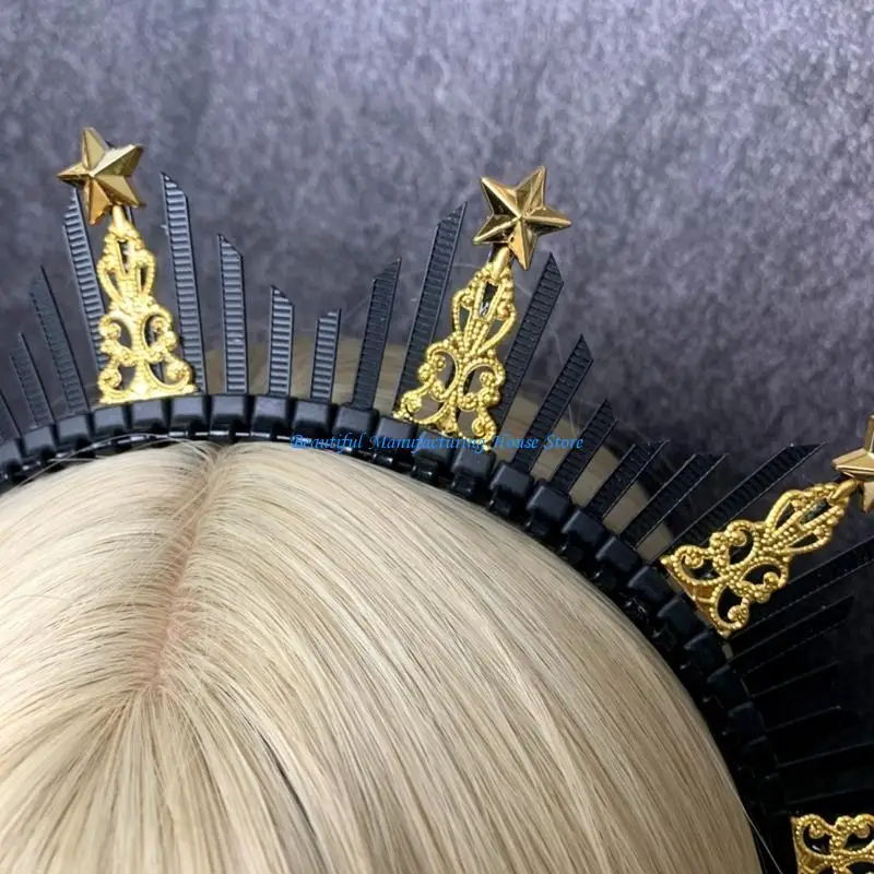 e56a bandeau vintage bandeau magnifique baroque diadèmes à pointes casque divinité e56a bandeau vintage bandeau magnifique baroque diadèmes à pointes casque divinité