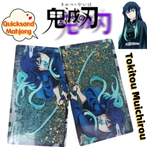 Demon Slayer Tsuyuri Kanao Tokitou Muichiro marchandise de films et de télévision deux dimensions acrylique Shami Mahjong support de bureau Figurine