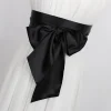 ceinture large en satin de soie pour femmes, élégante, amincissante, solide, japonaise, obi, à lacets, peignoir, robe kimono, corset, cummerbund