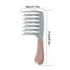 brosse à cheveux à main peigne à dents larges peigne plat en plastique massage du cuir chevelu peigne lissant démêlant peigne de coiffure outil de coiffure