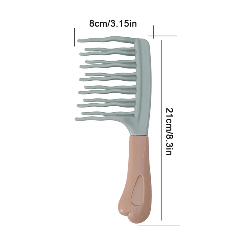 brosse à cheveux à main peigne à dents larges peigne plat en plastique massage du cuir chevelu peigne lissant démêlant peigne de coiffure outil de coiffure brosse à cheveux à main peigne à dents larges peigne plat en plastique massage du cuir chevelu peigne lissant démêlant peigne de coiffure outil de coiffure