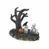 décoration de paysage d'halloween, ornement en résine, festival fantôme créatif, branche d'arbre flétri, décoration de bureau pour la maison