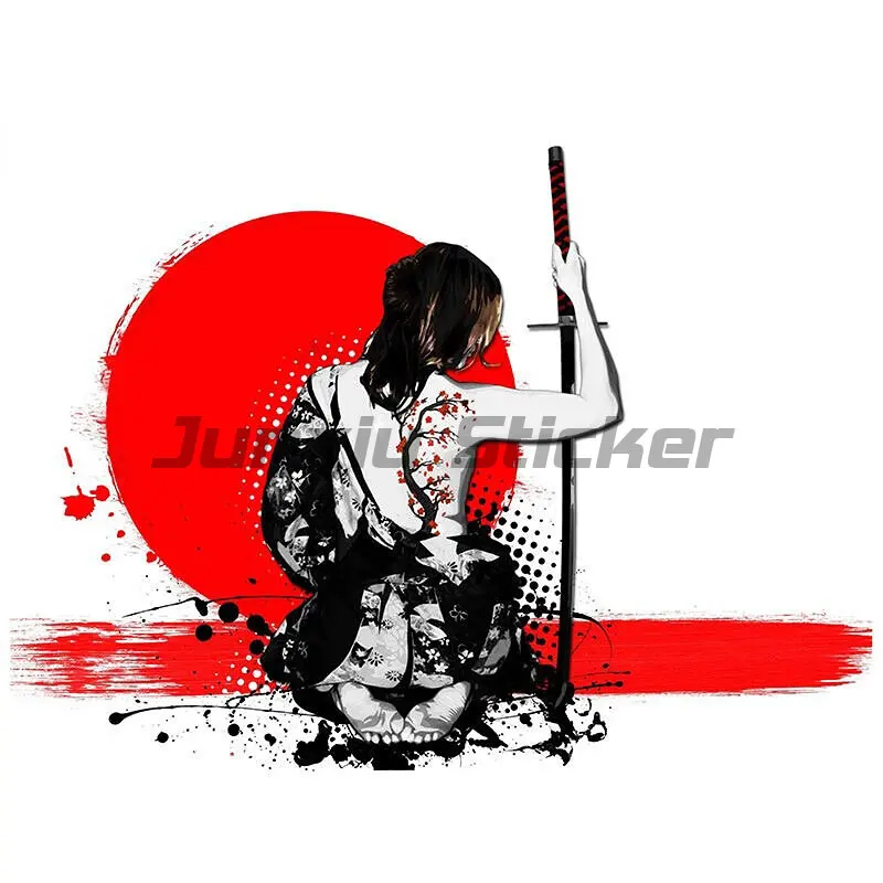 autocollants geisha japonais pour voiture, kayak, moto, drôle, étanche, coffre de moto, ordinateur portable, accessoires de voiture autocollants geisha japonais pour voiture, kayak, moto, drôle, étanche, coffre de moto, ordinateur portable, accessoires de voiture