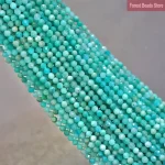 bijoux telephone cadeau maitresse école bijoux femme bague homme boucle oreille femme Pierre naturelle d’amazonite bleue à facettes, perles rondes amples d’espacement pour la fabrication de bijoux 15 pouces 2mm/3mm bijoux telephone cadeau maitresse école bijoux femme bague homme boucle oreille femme Pierre naturelle d’amazonite bleue à facettes, perles rondes amples d’espacement pour la fabrication de bijoux 15 pouces 2mm/3mm