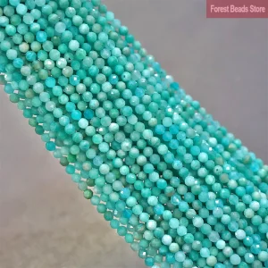 bijoux telephone cadeau maitresse école bijoux femme bague homme boucle oreille femme Pierre naturelle d’amazonite bleue à facettes, perles rondes amples d’espacement pour la fabrication de bijoux 15 pouces 2mm/3mm bijoux telephone cadeau maitresse école bijoux femme bague homme boucle oreille femme Pierre naturelle d’amazonite bleue à facettes, perles rondes amples d’espacement pour la fabrication de bijoux 15 pouces 2mm/3mm