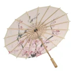 Parapluie en papier huilé en bambou pour femmes japonaises, parapluie ancien décoratif pour Costumes, accessoire de photographie, parapluie de spectacle de fête
