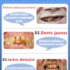 dentifrice blanchissant les dents 5d blanchiment des dents hygiène buccale dentifrice nettoyant haleine fraîche dentifrice