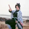 cosplay adulte enfants anime démon tueur kimetsu no yaiba kochou shinobu costume kimono halloween vêtements