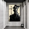 toile de peinture de samouraï japonais, affiches et imprimés de personnages d'art mural, image de décoration de maison pour salon et chambre à coucher, esthétique