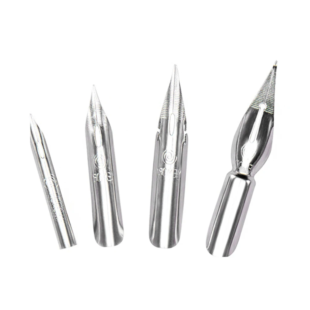 ensemble de 4 plumes de calligraphie, pour dessin animé, bande dessinée, lettrage, croquis, art, dessin, cartographie, modèles décoratifs ensemble de 4 plumes de calligraphie, pour dessin animé, bande dessinée, lettrage, croquis, art, dessin, cartographie, modèles décoratifs