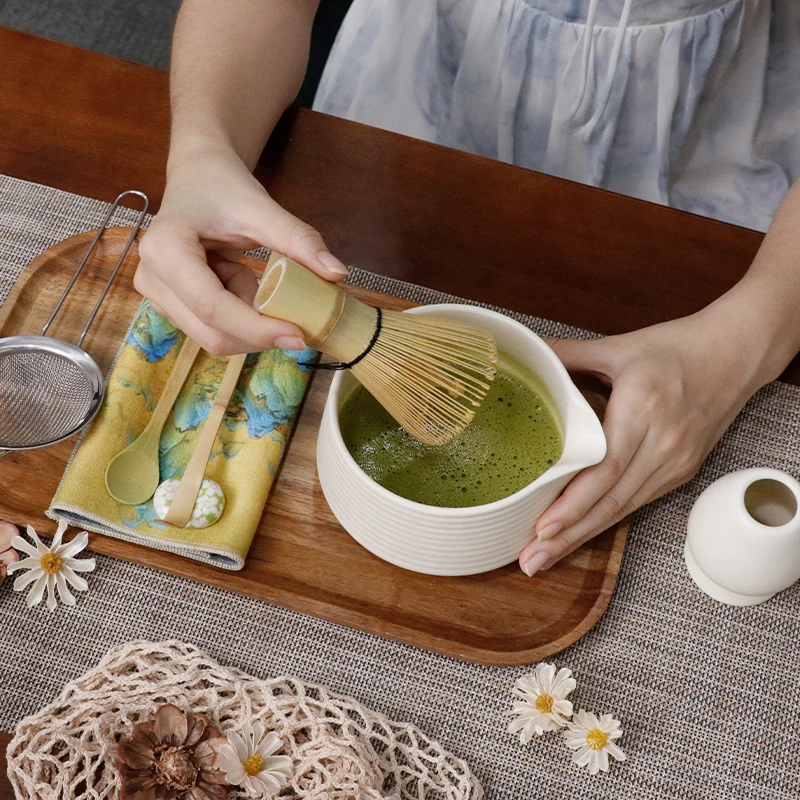 ensemble matcha premium 8 pièces bol en céramique et whisky accessoires matcha de style japonais boîte cadeau kit d'outils de cérémonie matcha pour les amateurs de thé ensemble matcha premium 8 pièces bol en céramique et whisky accessoires matcha de style japonais boîte cadeau kit d'outils de cérémonie matcha pour les amateurs de thé