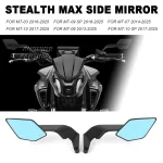 Pour YAMAHA MT-09 MT 09 SP MT-03 MT-07 MT10 MT-10 SP accessoires de moto rétroviseurs furtifs Max rétroviseurs à ailes de sport Pour YAMAHA MT-09 MT 09 SP MT-03 MT-07 MT10 MT-10 SP accessoires de moto rétroviseurs furtifs Max rétroviseurs à ailes de sport